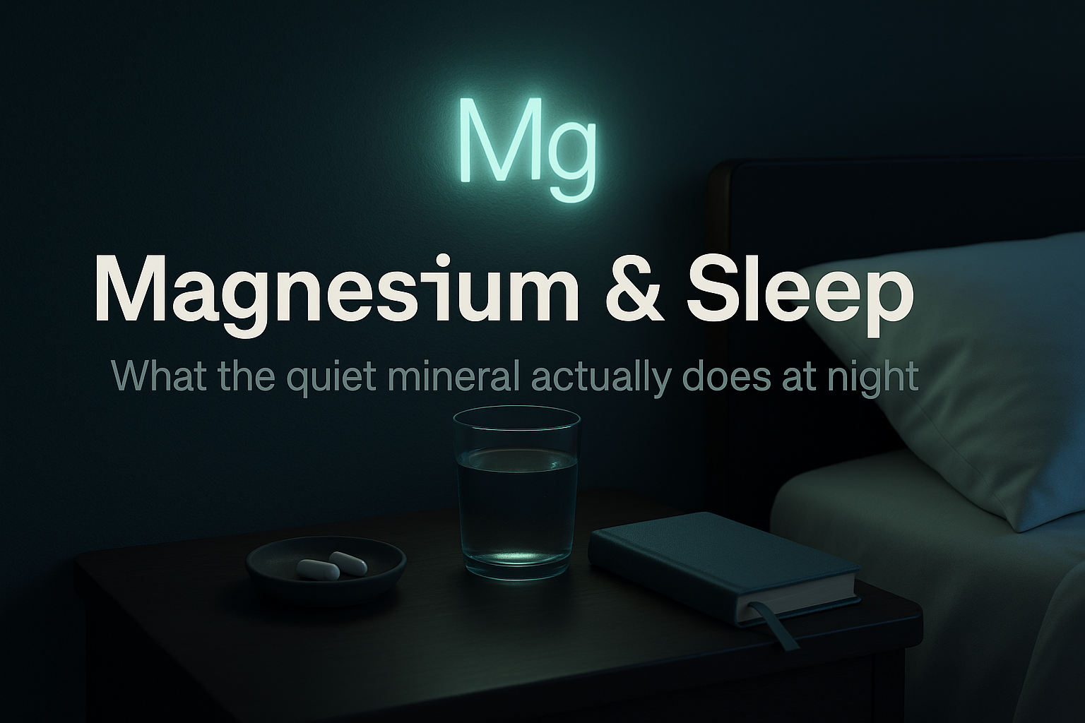 Magnesium supplement hero image
